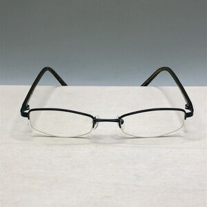 Helium Eyewear HE 4008E Moss 47-19-135 Green Half Rim FRAME ONLY Oval-Unisex